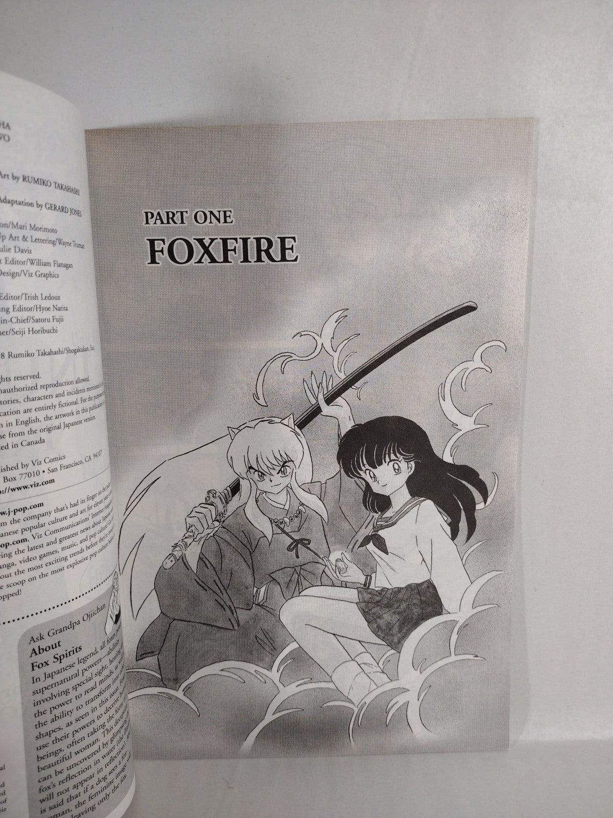 Inu-Yasha (1998) Part 2 Rumiko Takahashi Viz Comic Lot #1 2 3 4 6 VF-NM