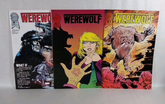 WEREWOLF #1 (1988) BLACKTHORNE COMIC ERIC CORD TV ADAPTATION VF