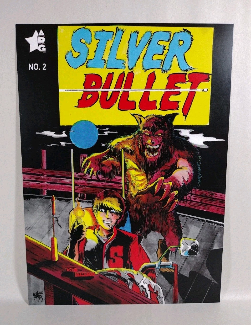 My Werewolf Portfolio Dave Castr Signed #d Art Print Set American Retro Graphics