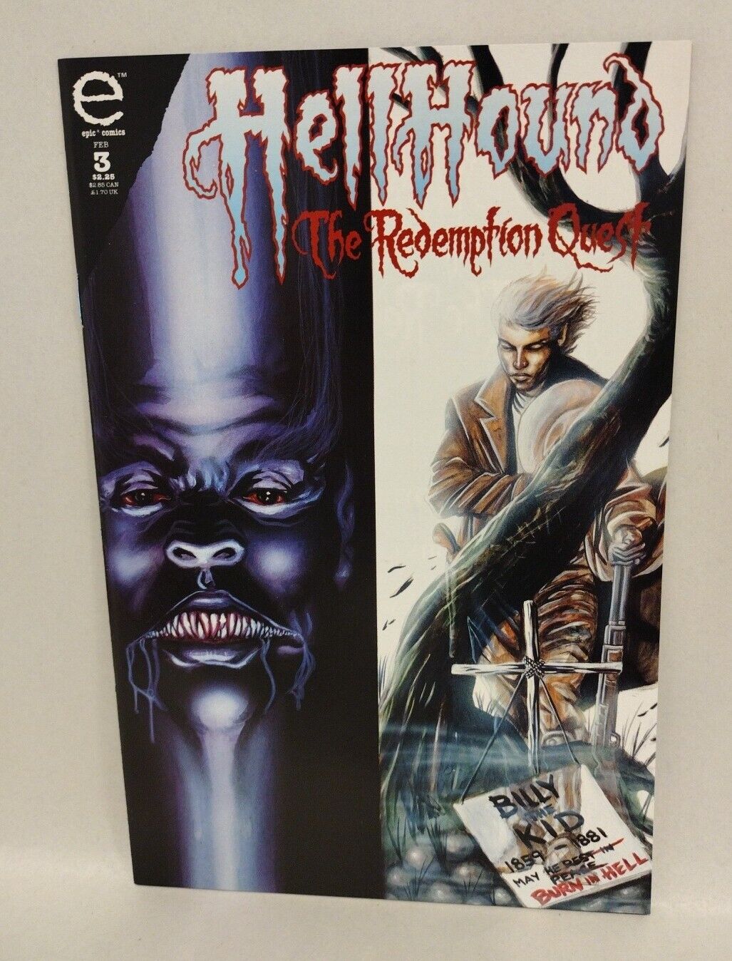 HELLHOUND Redemption Quest (1993) Epic Comics Complete Series #1 2 3 4 