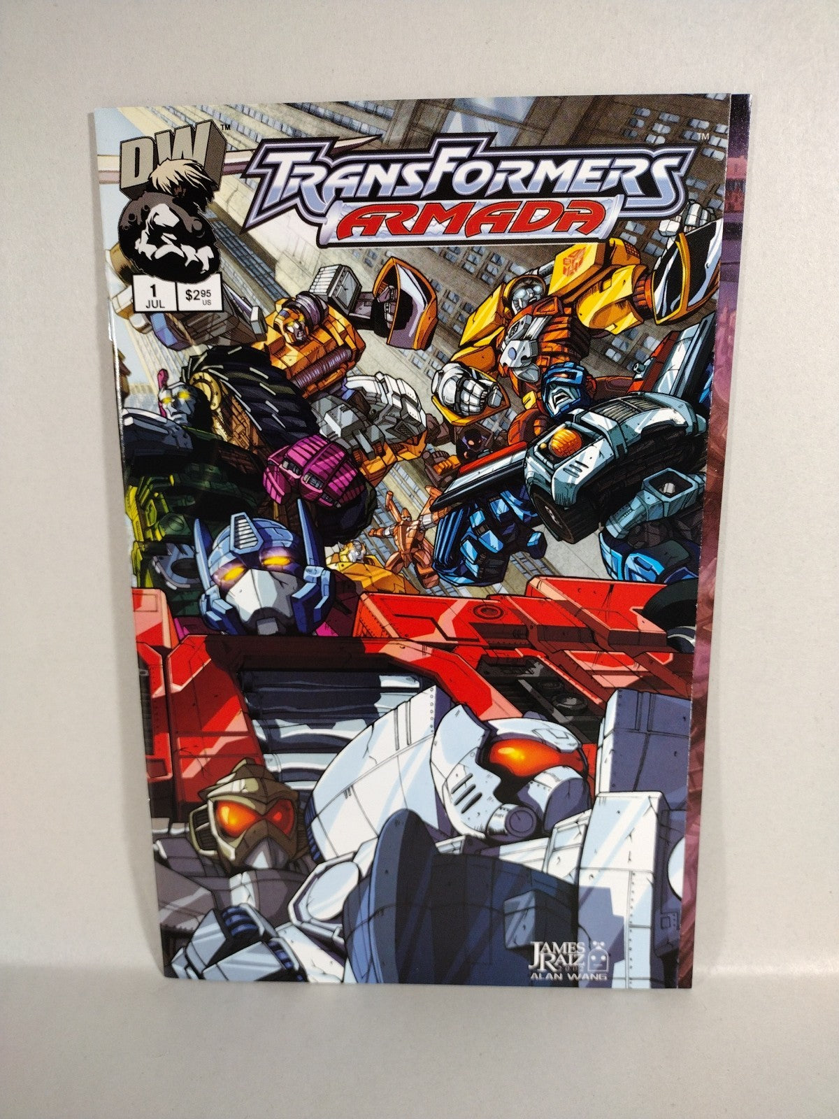 Transformers Armada (2002) DW Comic Lot #1 2 3 4 5 6 8 PREVIEW +Holo-Foil Var