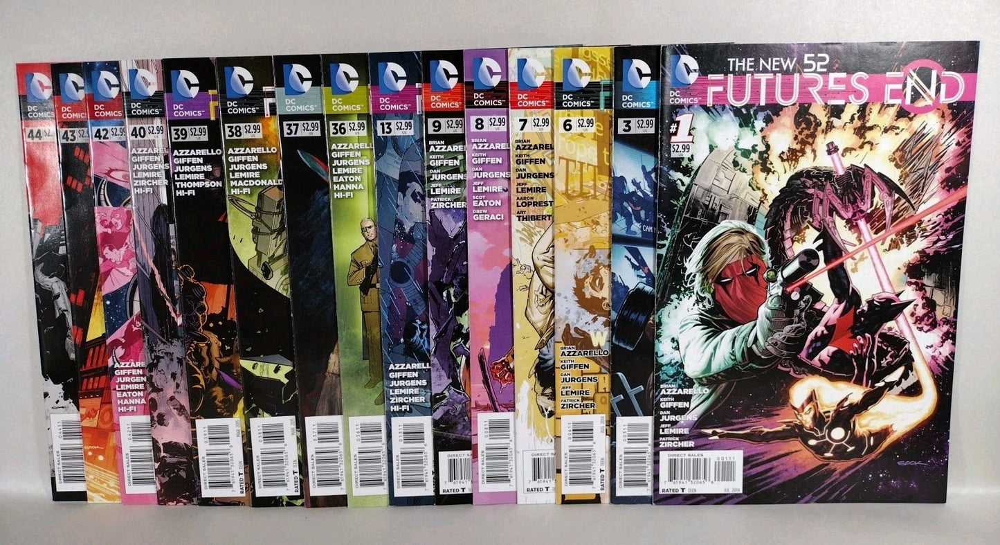 Futures End (2014) DC Comic Lot Set #1 3 6-9 13 36-40 42-44 Azzarello VF-NM