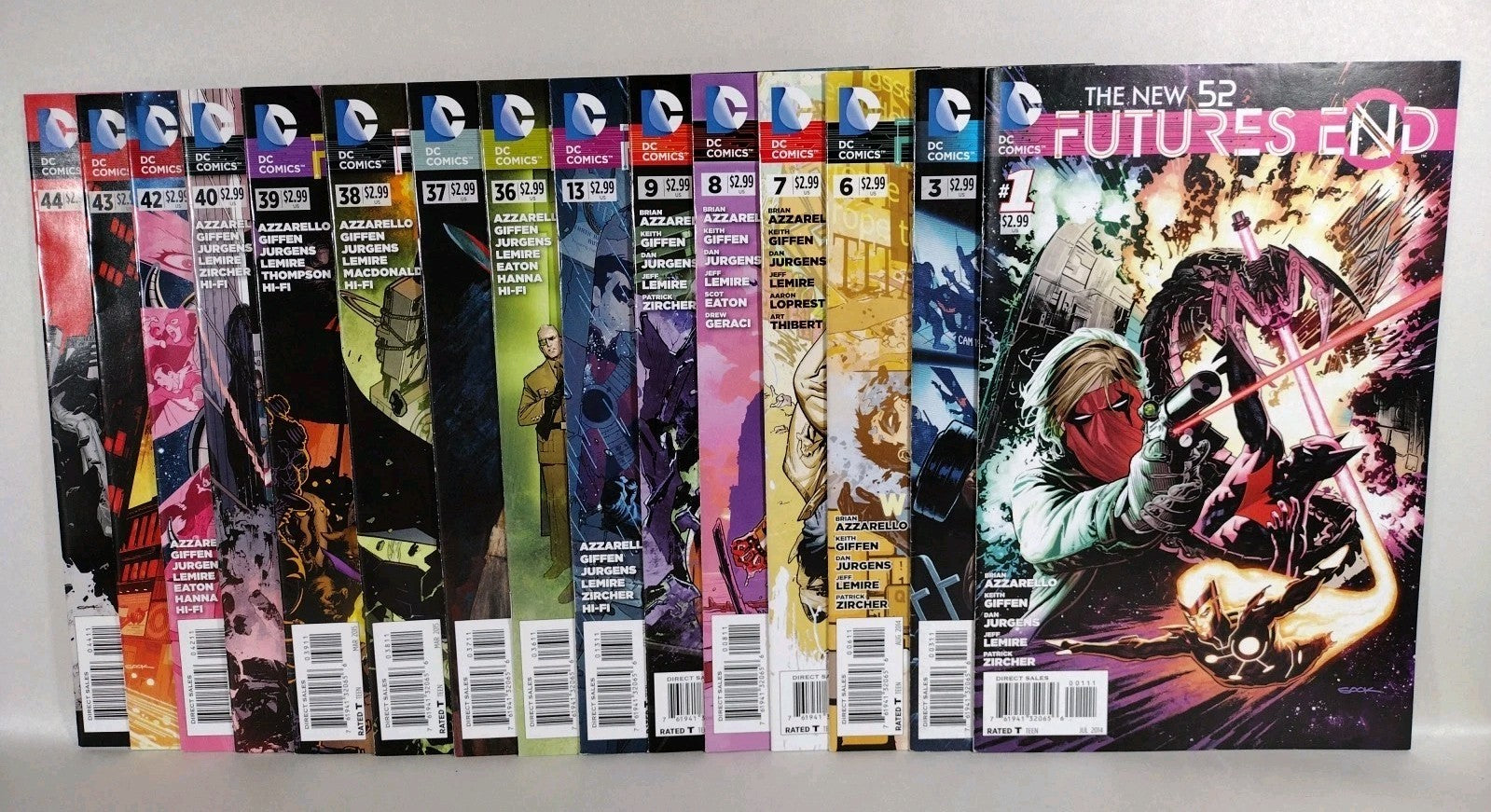 Futures End (2014) DC Comic Lot Set #1 3 6-9 13 36-40 42-44 Azzarello VF-NM