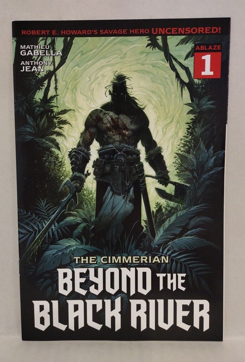 The Cimmerian Beyond The Black River #1 Ablaze Comic A B C Variant Set Lot