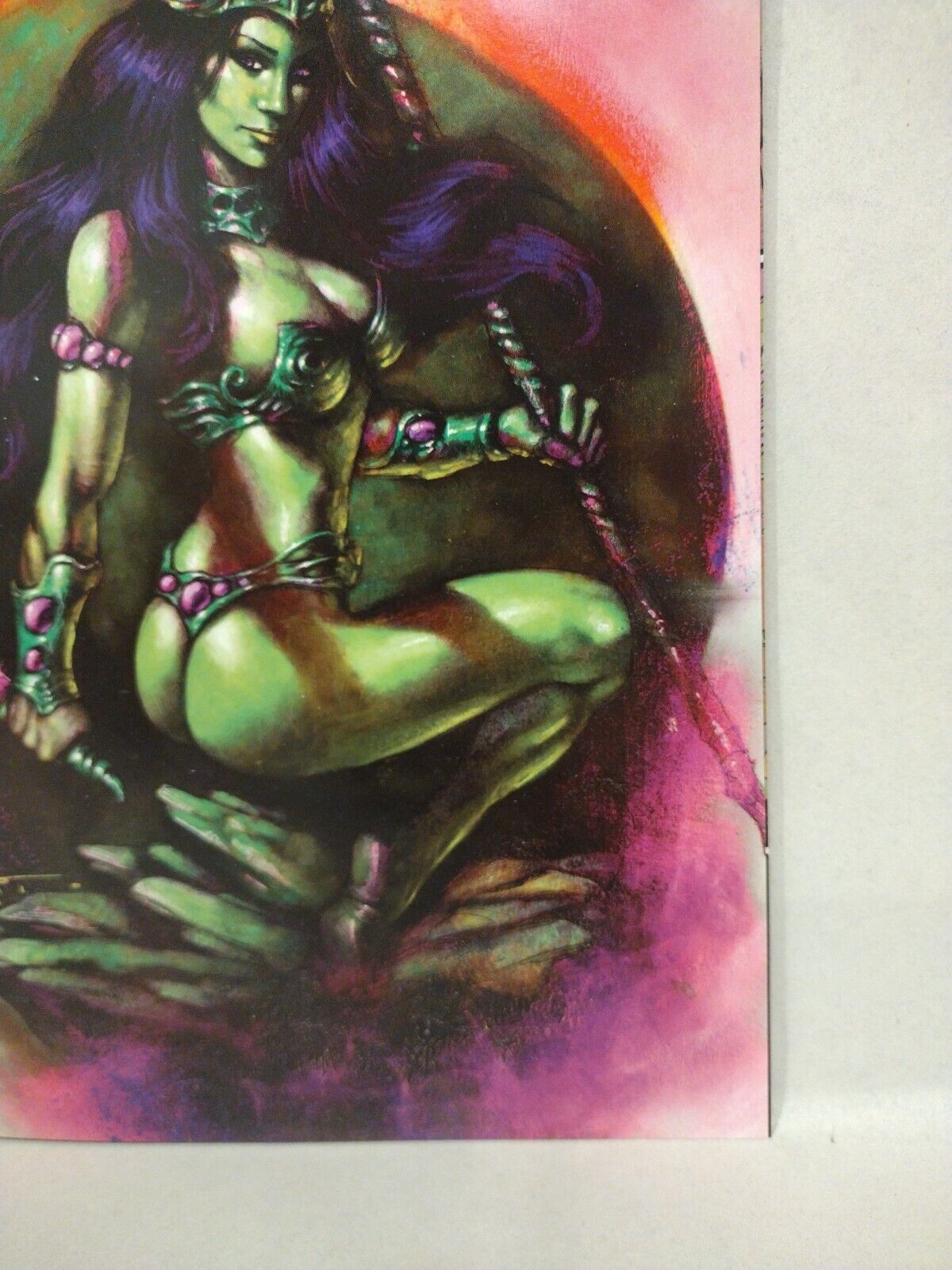 Dejah Thoris 1 (2023) 1:10 Dynamite Comic Incentive UV Virgin Cvr ZD Parrillo