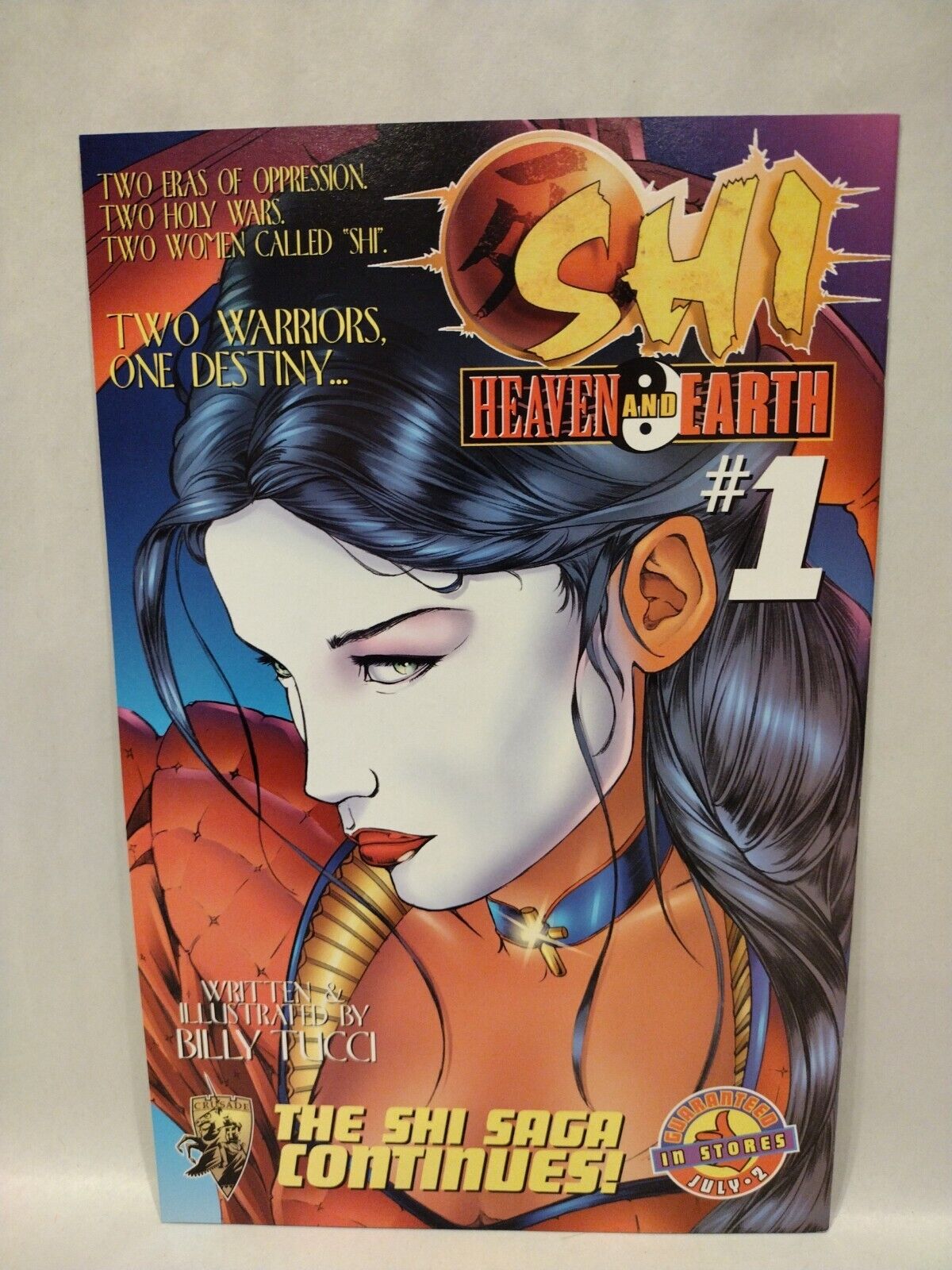 MANGA SHI 2000 #1 2 3 (1997) Complete Mini-Series Crusade Comic Lot Set NM