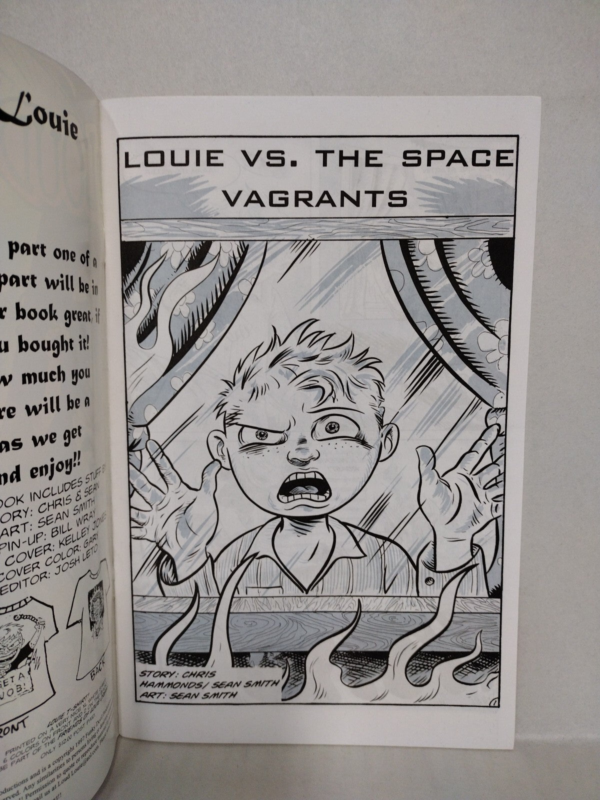 Loud Mouth Louie #2 (1997) Complete Funky Devil Underground Comic Hammonds Smith