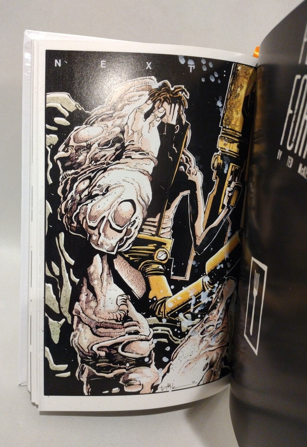 Ted McKeever's Plastic Forks 1990 Complete Collection Custom Bound