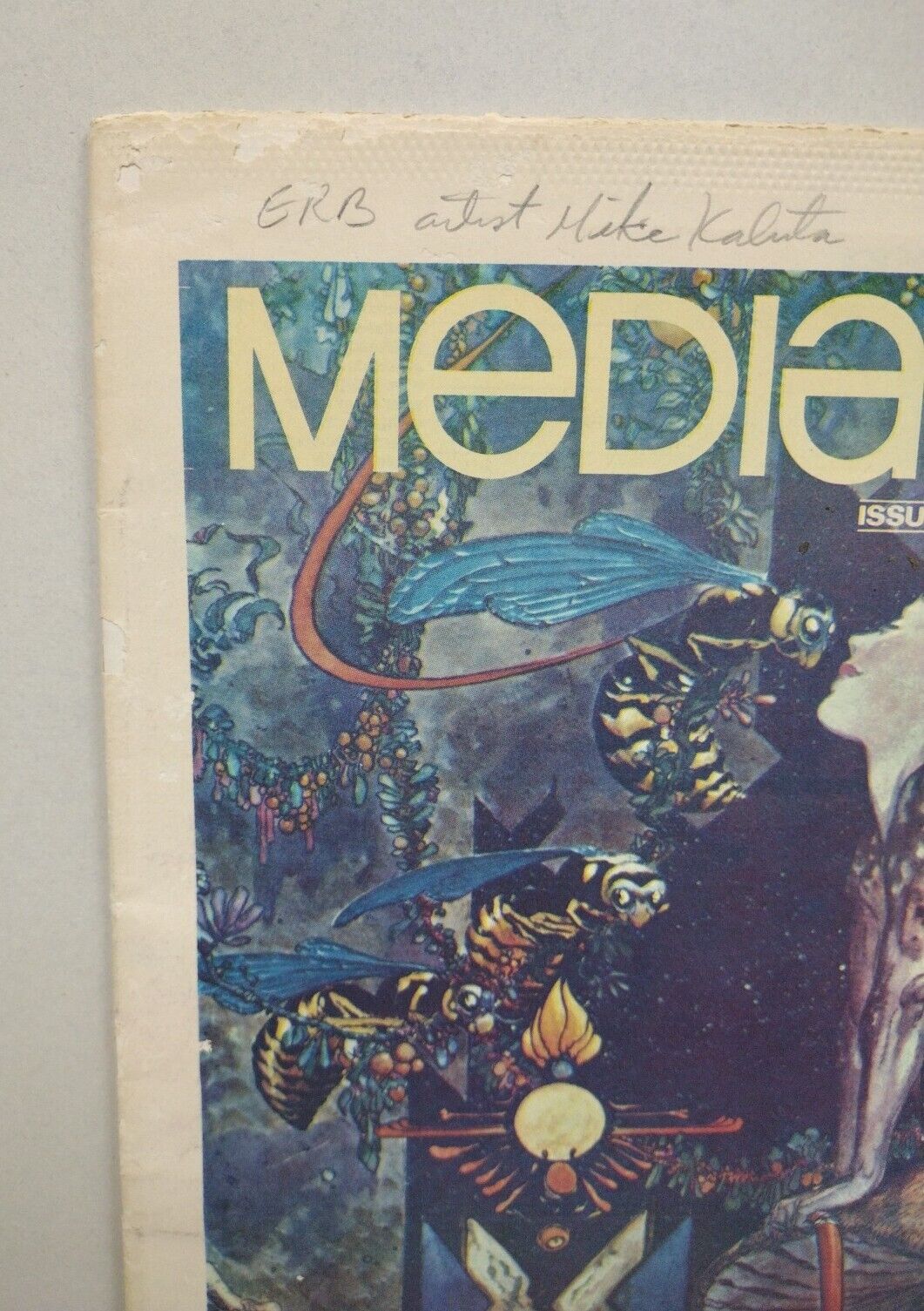 Mediascene #28 (1977) Complete Comic Magazine Kaluta Jack Kirby Wally Wood