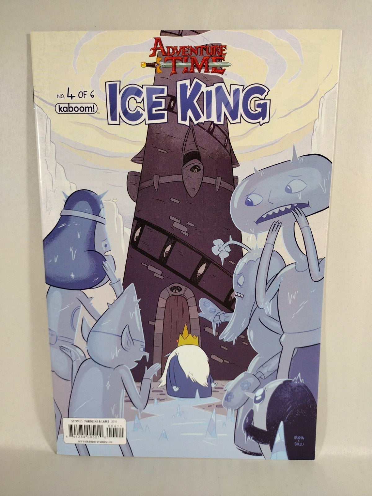 Adventure Time Ice King #4 (2016) Boom Comic Paroline & Lamb Cover A VF-NM