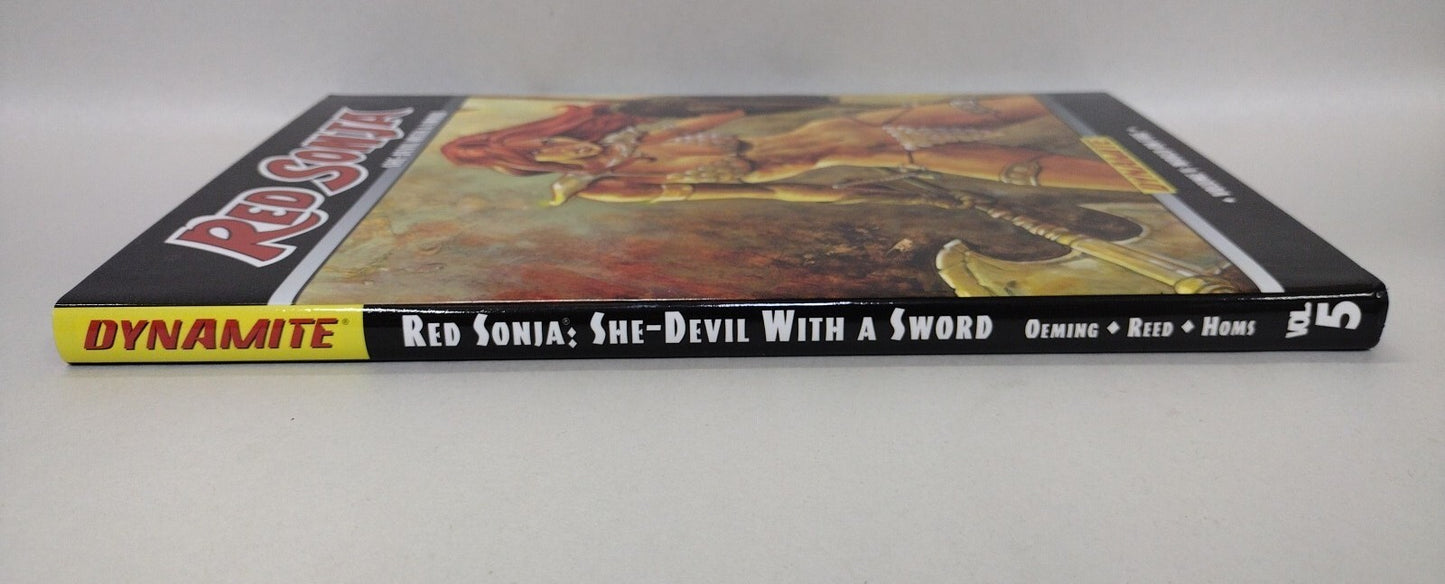 RED SONJA She-Devil With A Sword (2008) Vol 5  WORLD ON FIRE #25-29 HC NEW