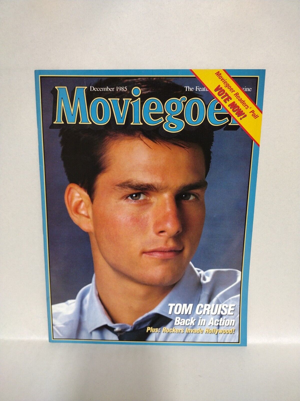 Moviegoer Feature Film Magazine Vol 4 1985 Lot Of 7 Kurt Russell Tom Cruise