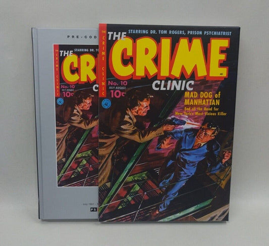 CRIME CLINIC Vol. 1 Hardcover Slipcase Edition Issues#1-5 Pre Code Classic (NEW)