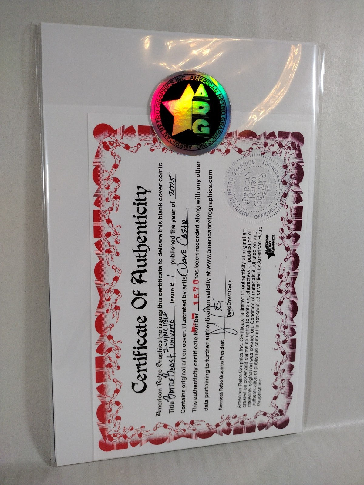 Battle Beast #1 (2025) Image Comic Sketch Variant Cover W Original DCastr Art