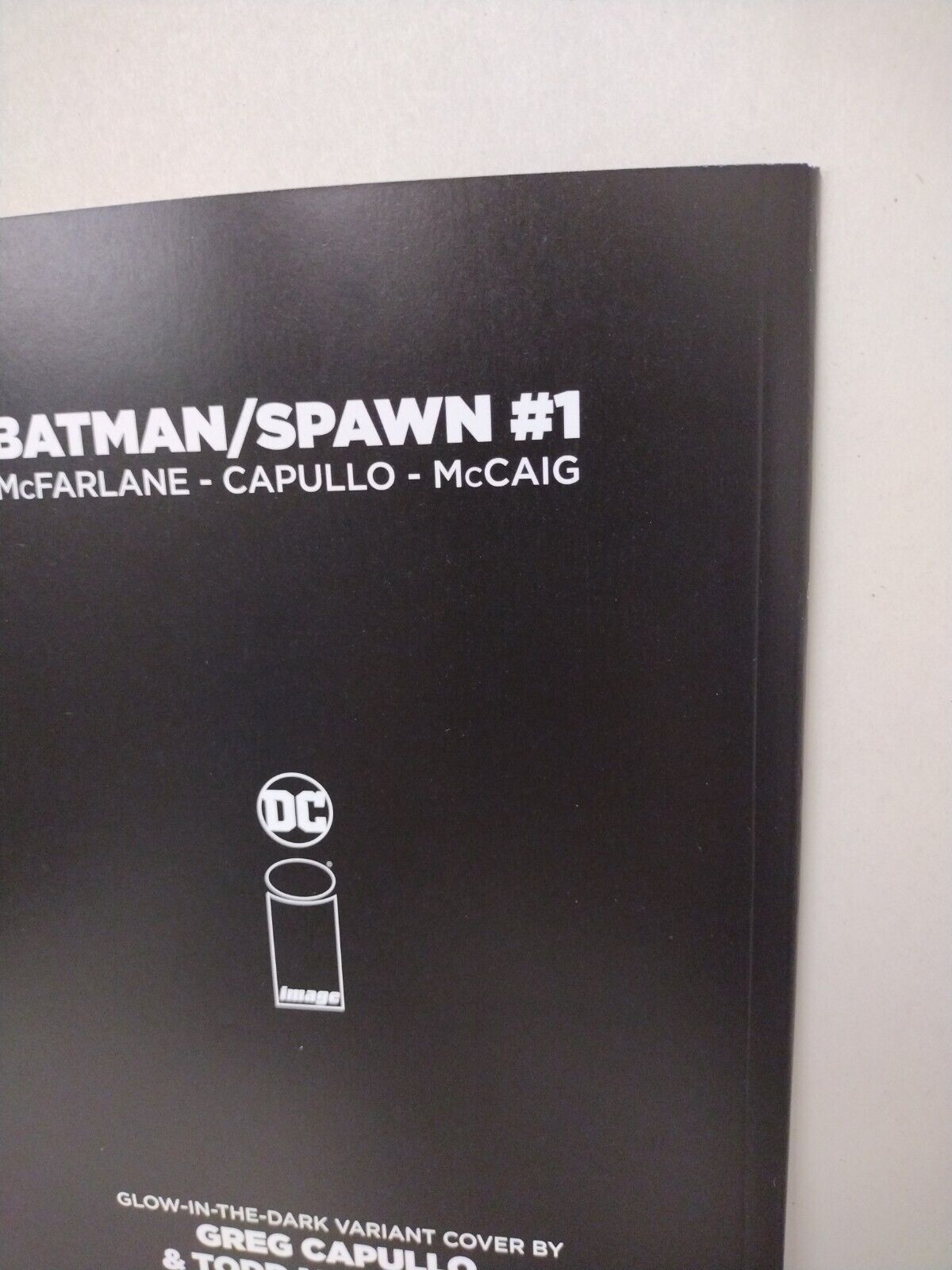 Batman Spawn #1 Glow in the Dark Cover J  DC Comics 1st Print NM