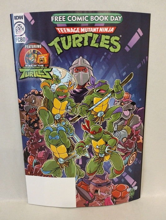 Teenage Mutant Ninja Turtles 2023 IDW Free Comic Book Day FCBD  Unstamped NM