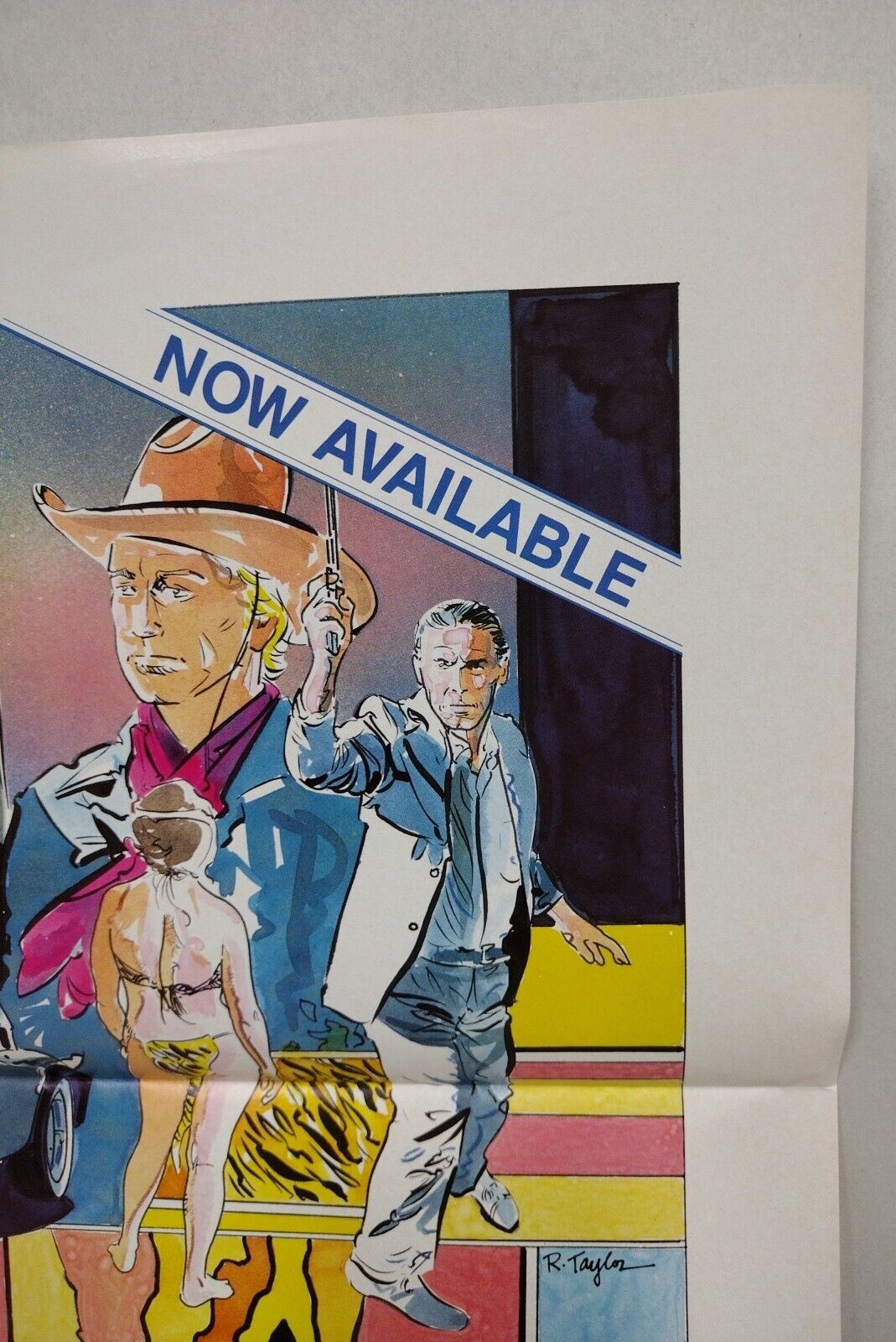 WORD SMITH (1985) 21.5x17" Renegade Comic Promo Poster Richard Taylor