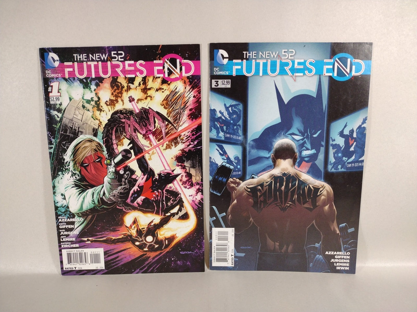 Futures End (2014) DC Comic Lot Set #1 3 6-9 13 36-40 42-44 Azzarello VF-NM