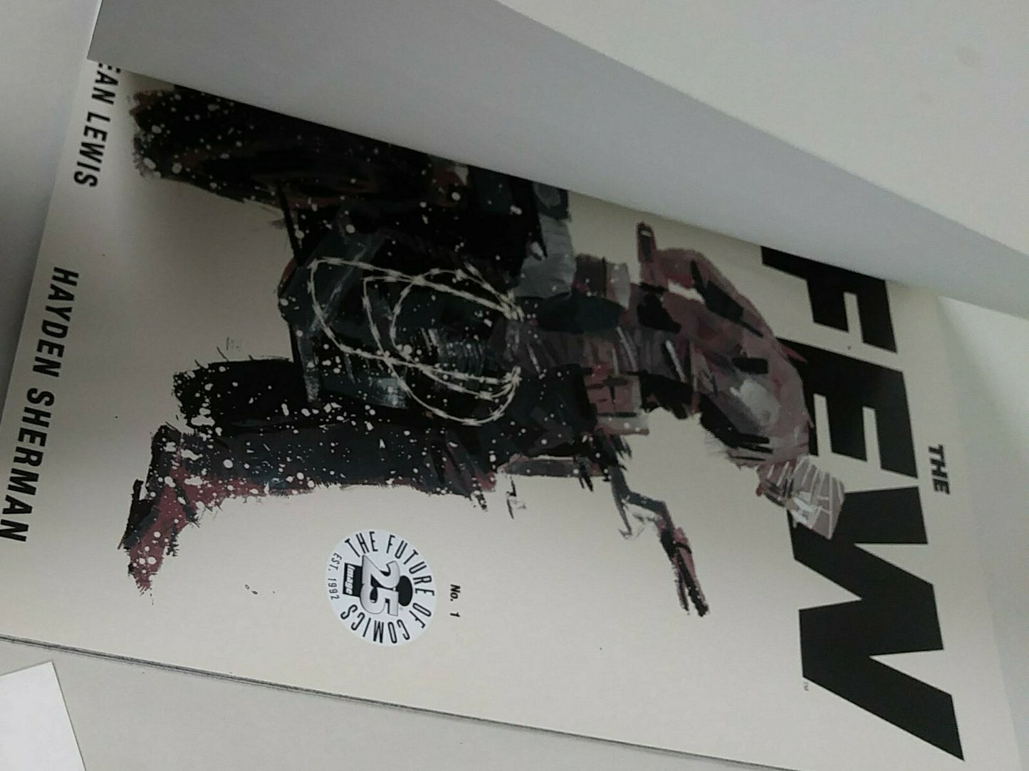 The Few #1  (2017) Image Sketch Cover Variant Comic W Original DCastr Art