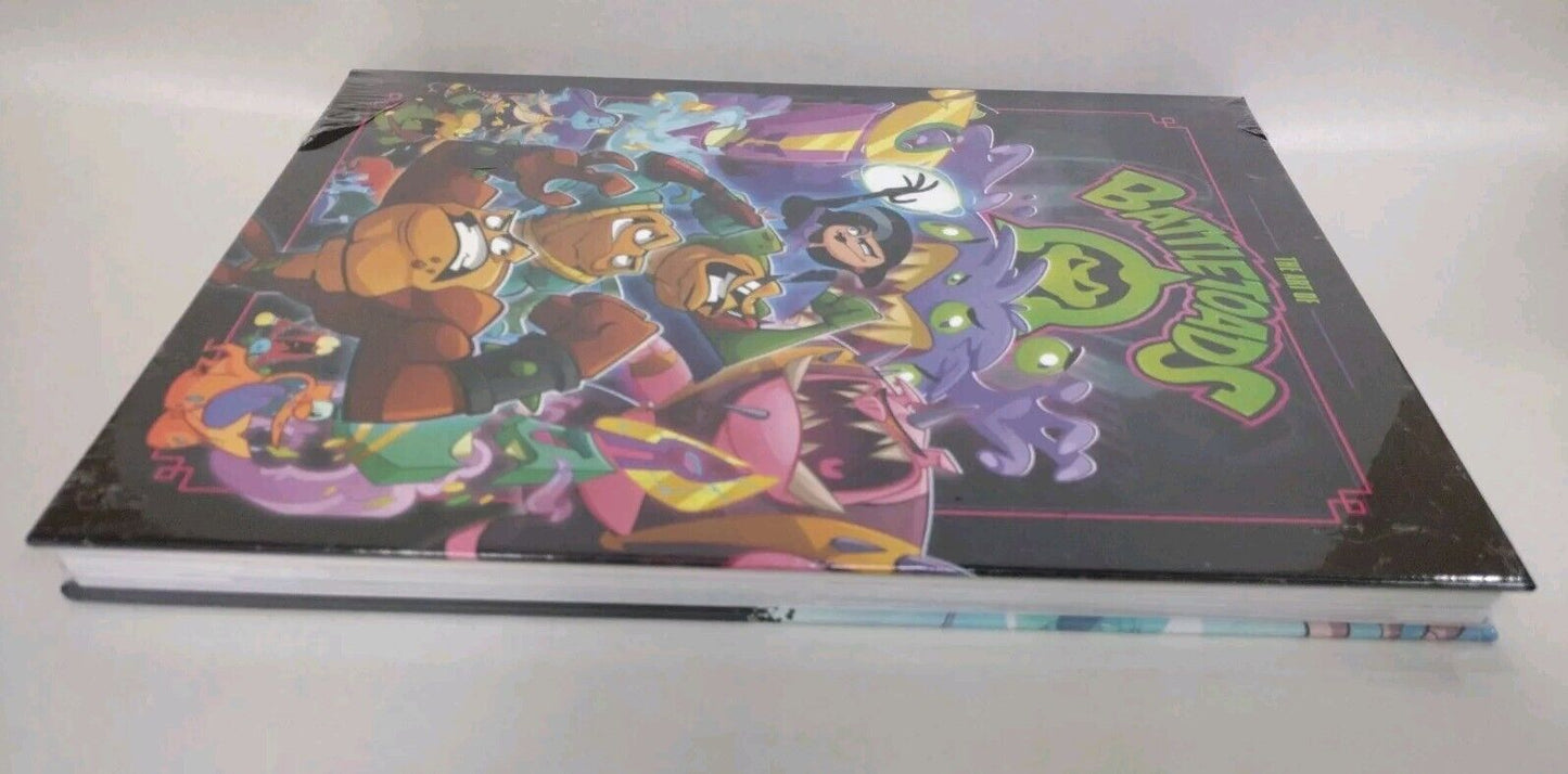 Art Of Battle Toads Dark Horse Hardcover Video Game Design HC New Sealed