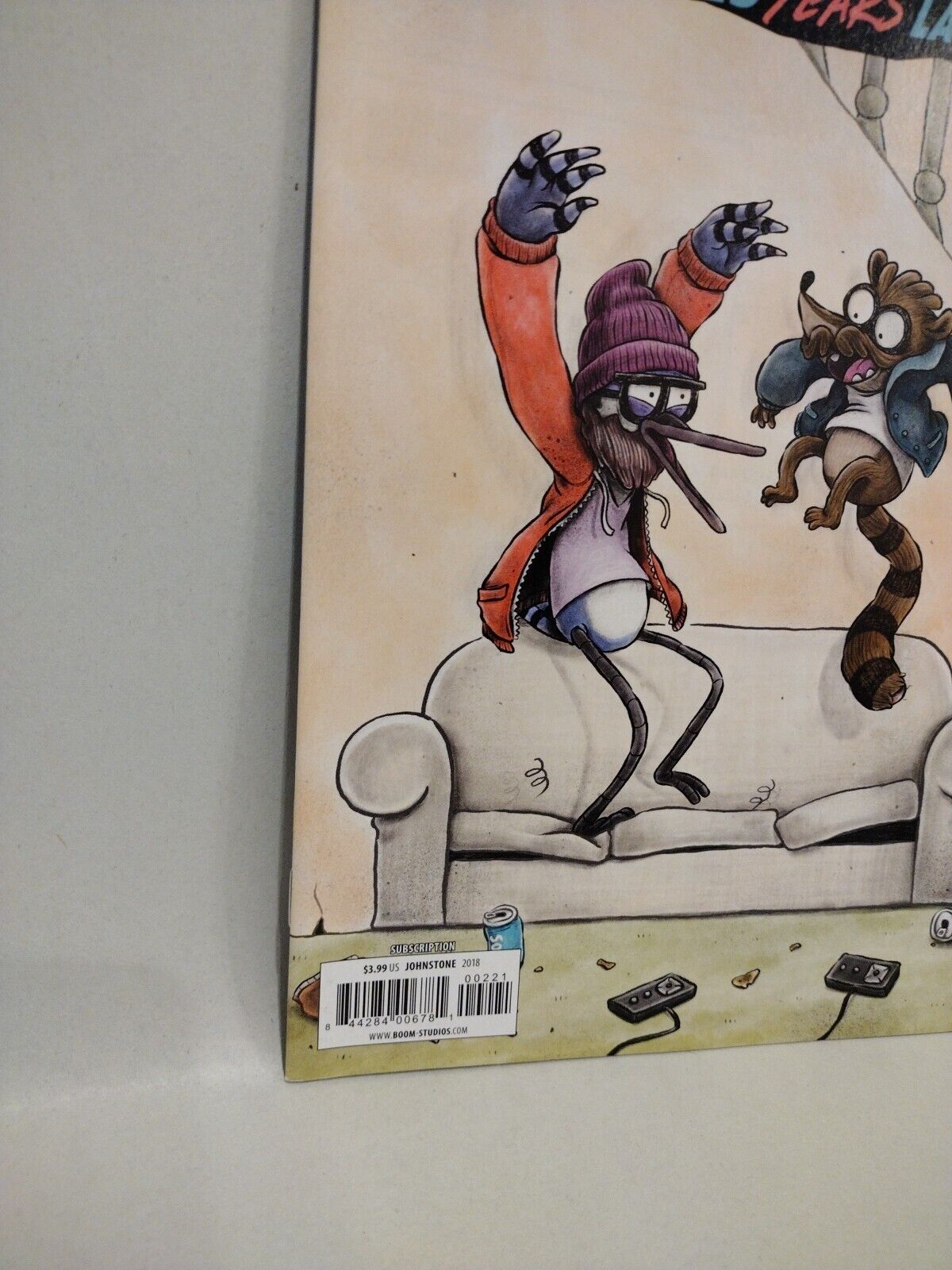 Regular Show 25 Years Later #2 (2018) Kaboom Cartoon Network Comic Johnstone Var