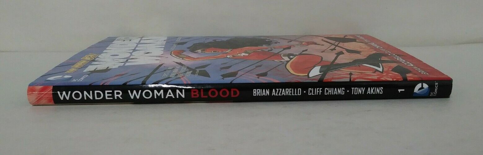 Wonder Woman (2012) Blood Vol 1 DC Hardcover Brian Azzarello Cliff Chiang New 52