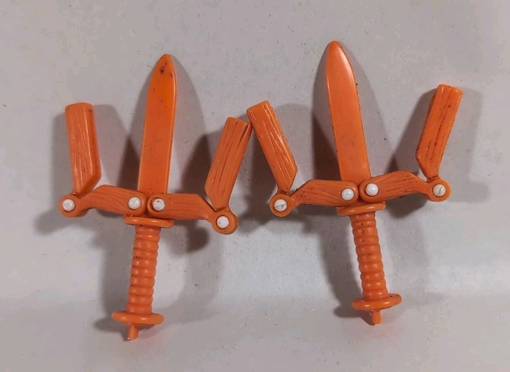 1993 Teenage Mutant Ninja Turtles Night Ninja Raph Sai Dagger Weapon Accessories