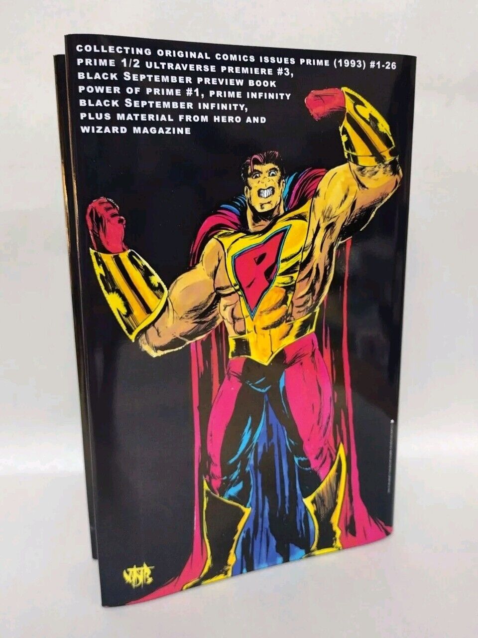 Prime Omnibus (1993) ARG Custom Bound Malibu Comics HC W DJ #1-26 Infinity Power