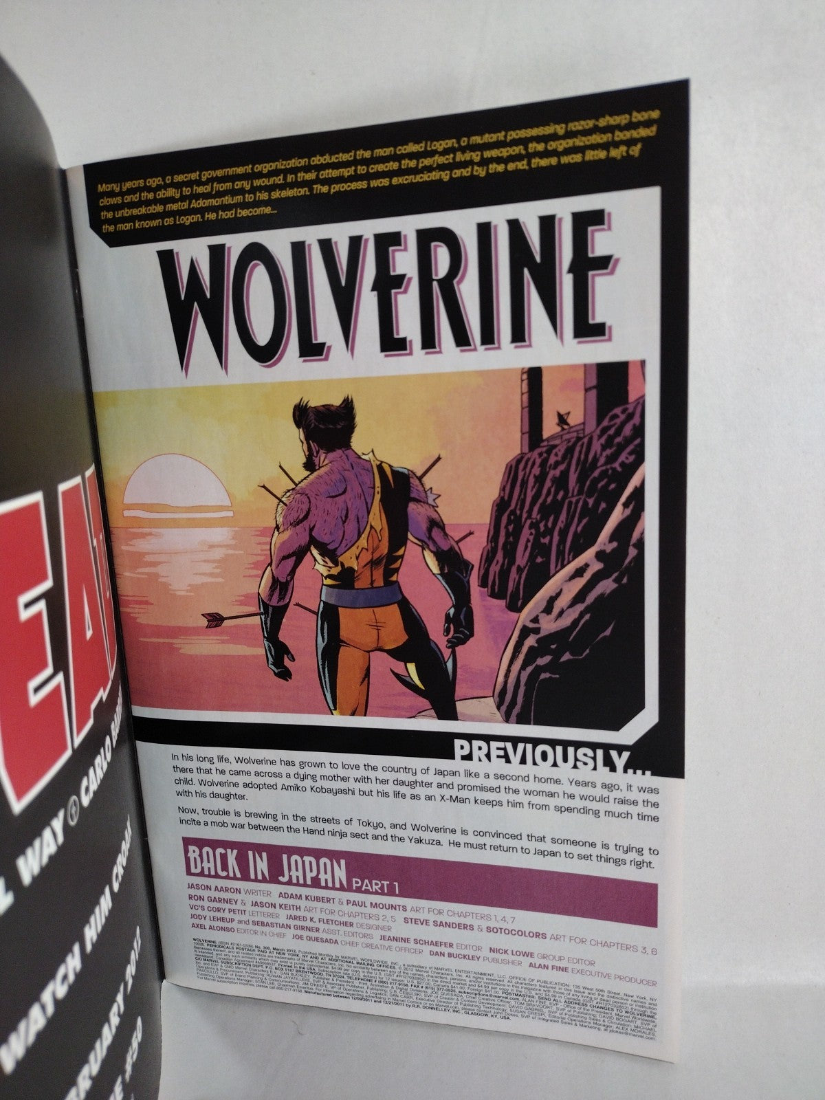 Wolverine #300 (2012) Marvel Comic Blank Sketch Cover Variant NM