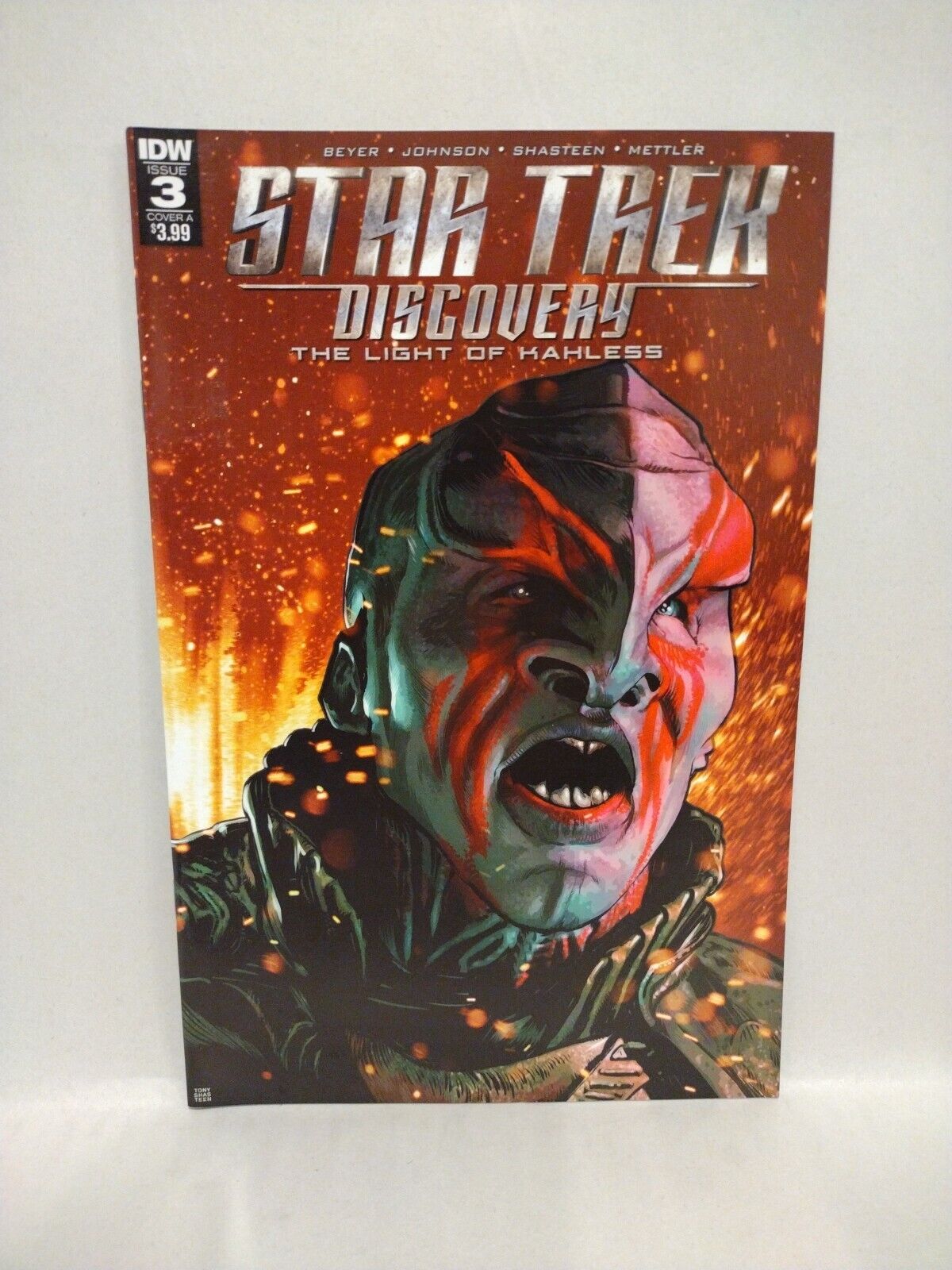 Star Trek Discovery Light Of Kahless (2017) Complete IDW Comic Lot Set #1 2 3 4