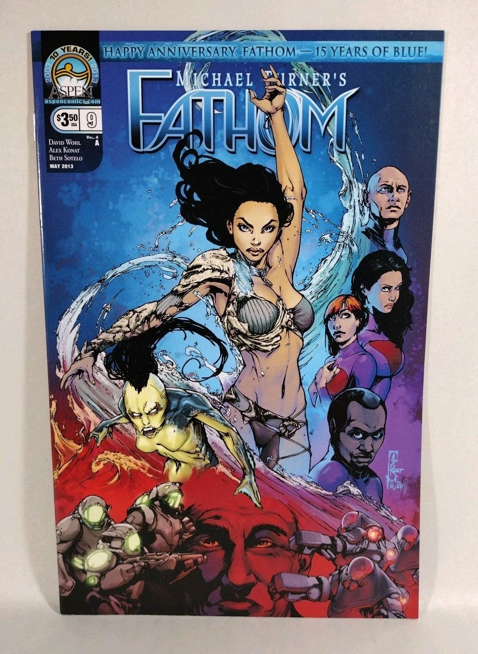 Fathom Vol 4 (2011) Aspen Comic Lot #2 3 4 5 6 8 9 VF-NM