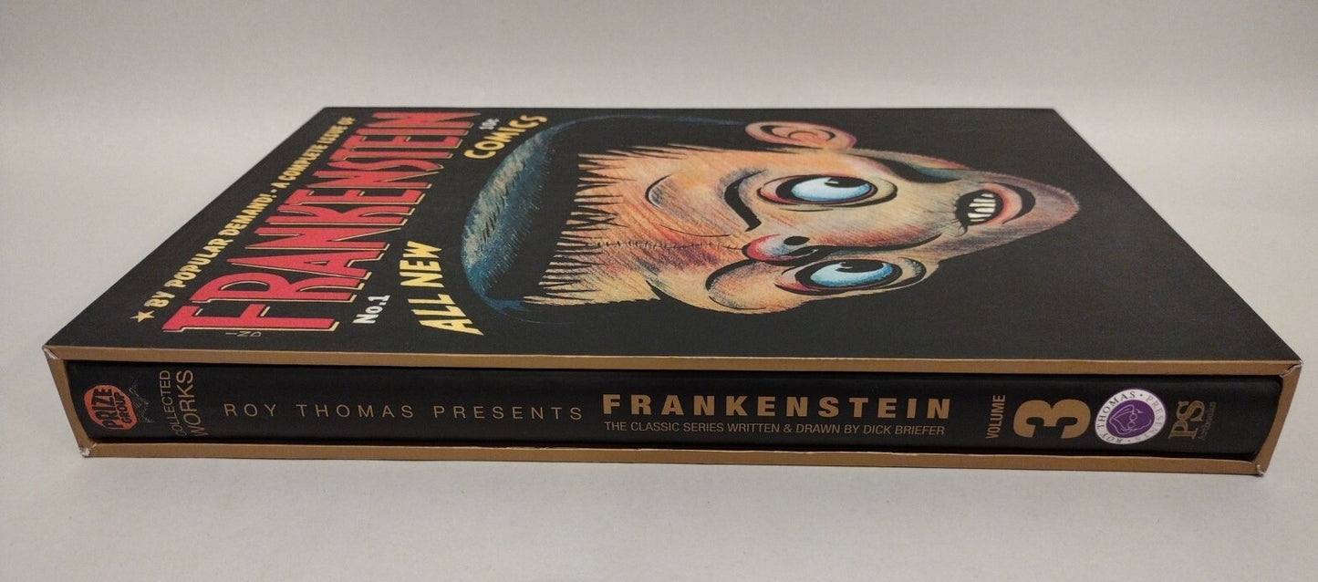 Dick Briefer Frankenstein Vol 3 (2013) PS Artbooks HC Slipcase Ed Golden Age Rep