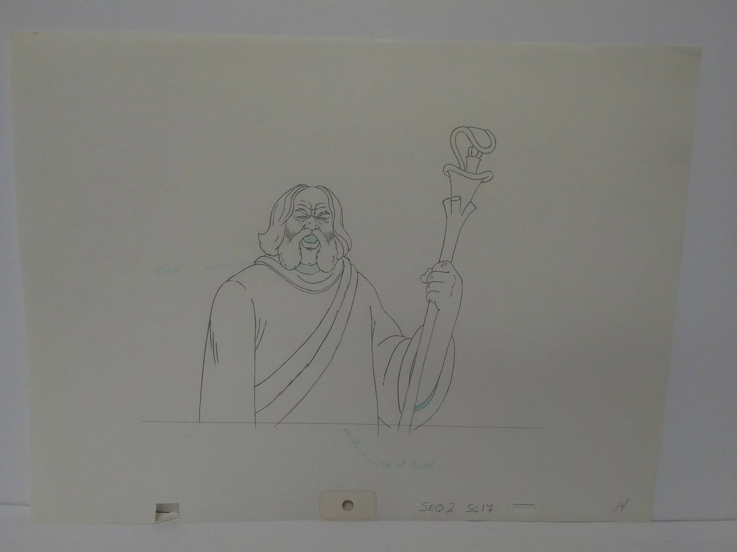 Lot Of 19 Original 1981 Heavy Metal Animation Pencil Art Prelims of Taarna Elder