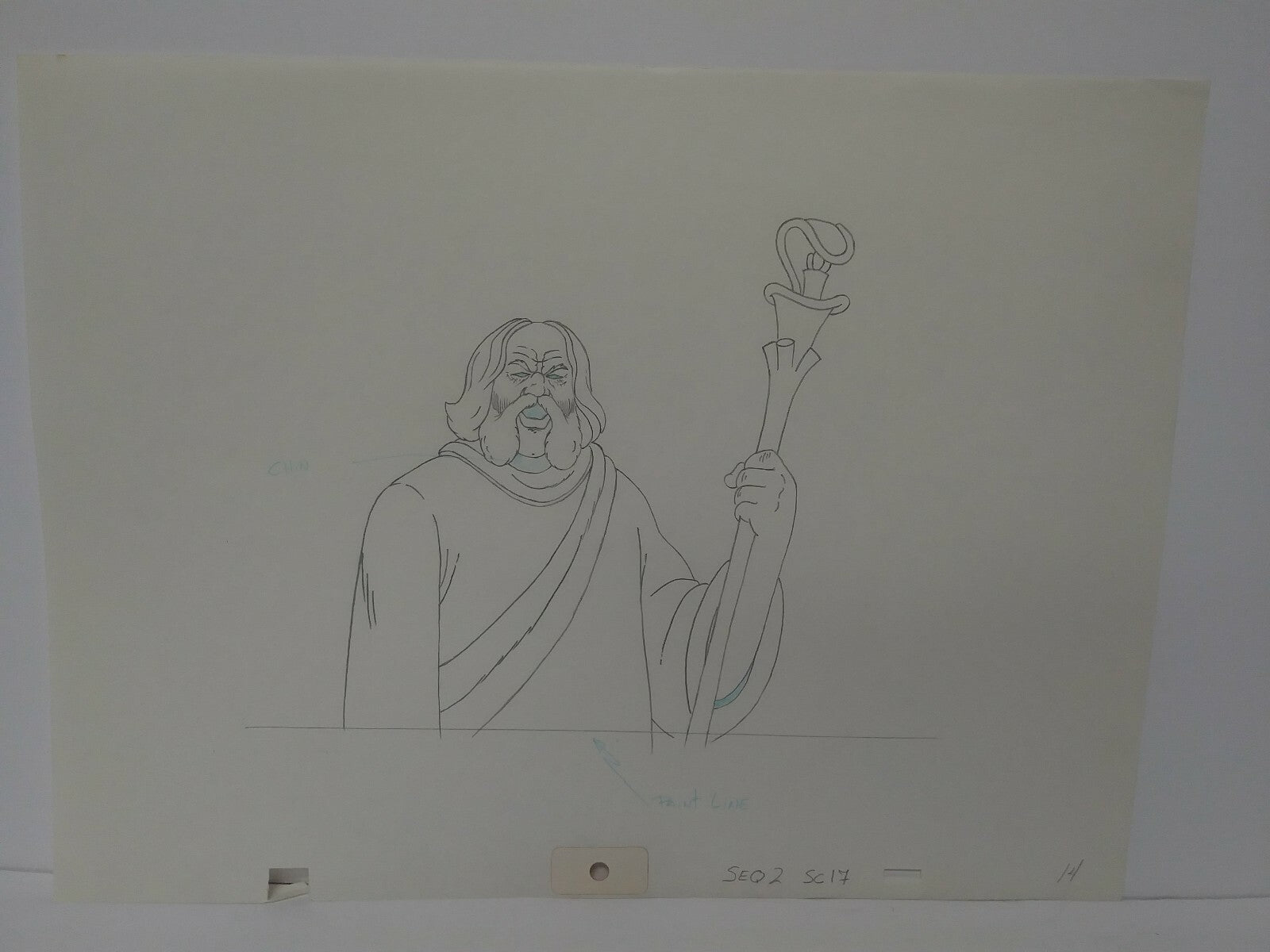 Lot Of 19 Original 1981 Heavy Metal Animation Pencil Art Prelims of Taarna Elder