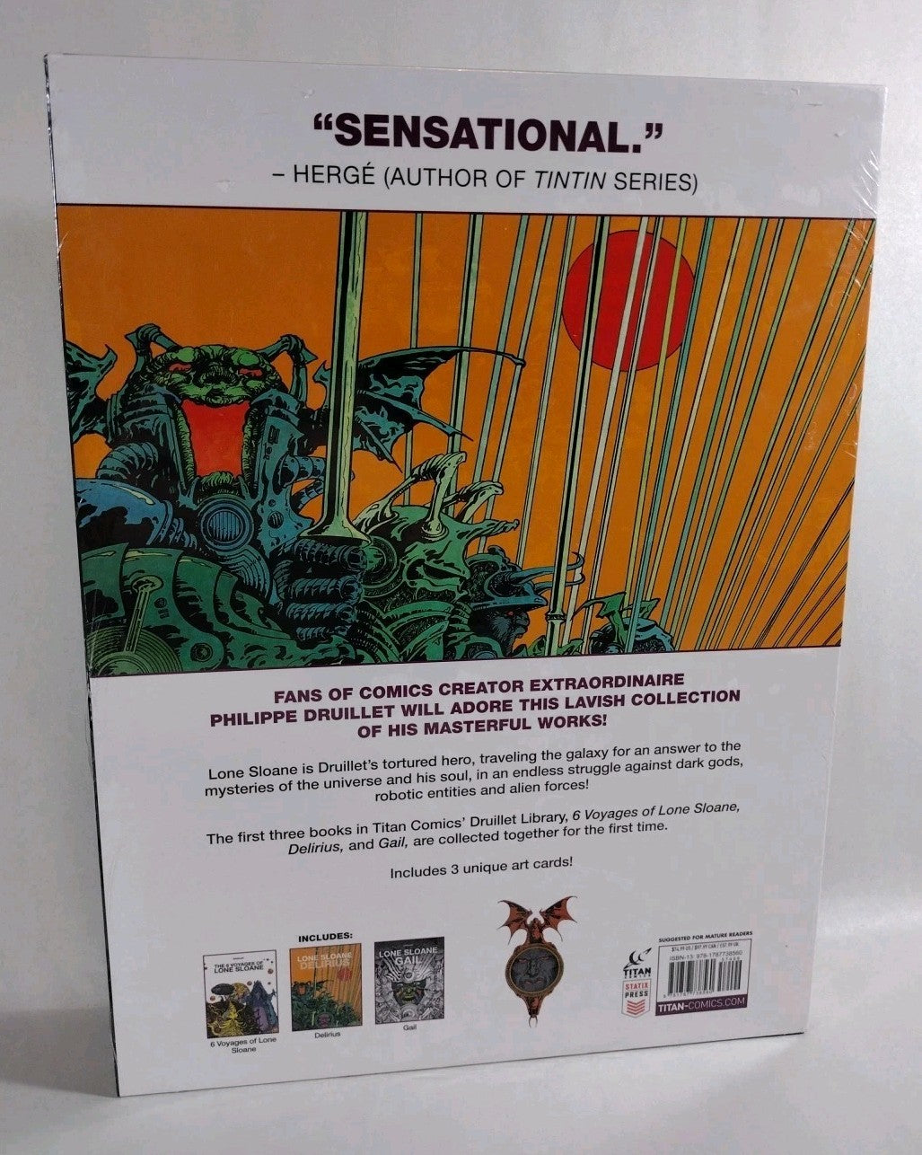 Lone Sloane 3 Book Boxed Slipcase Set Titan Philippe Druillet New Sealed