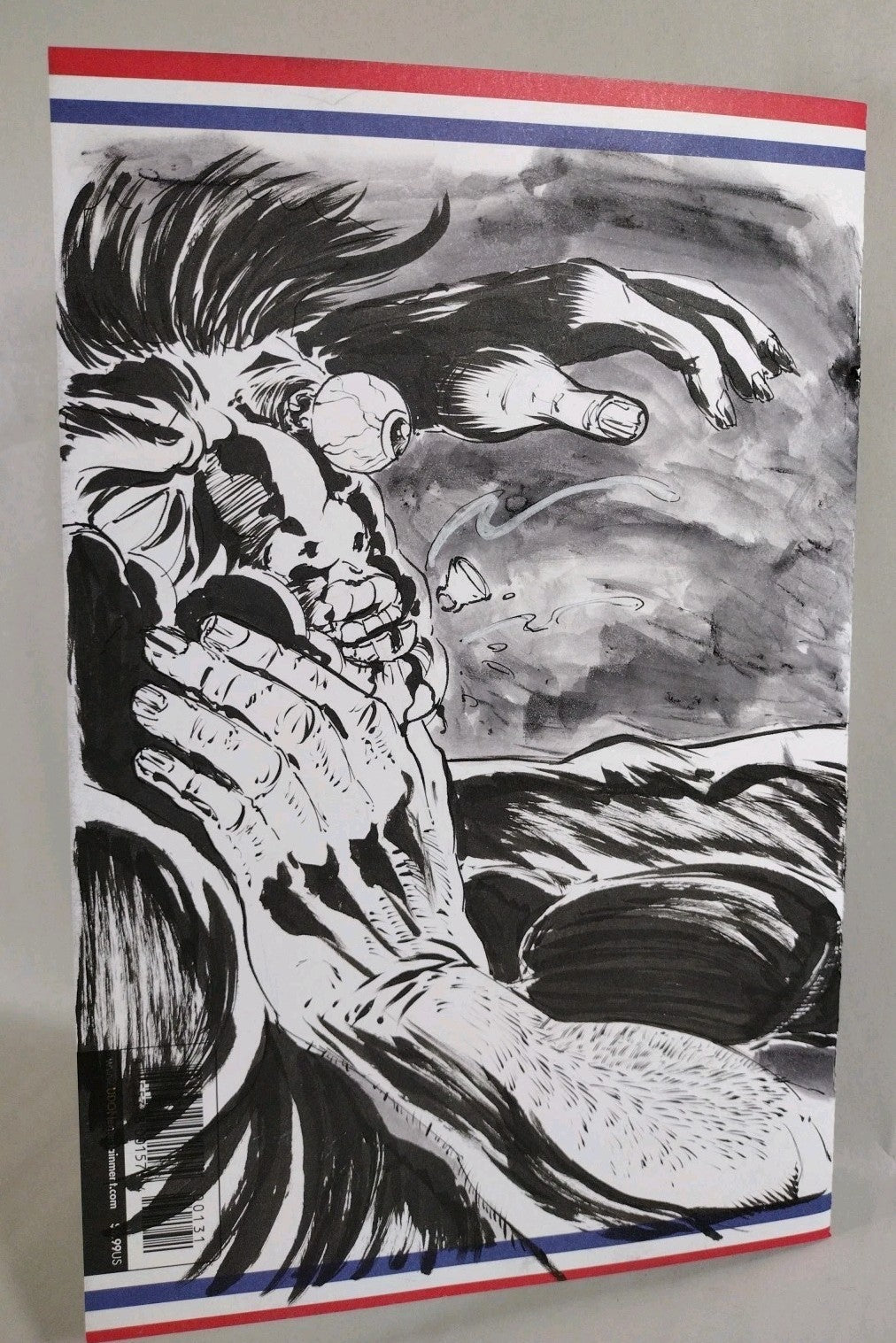 Street Fighter Masters Guile 1 (2026) Udon Capcom Sketch Cover W Original Art