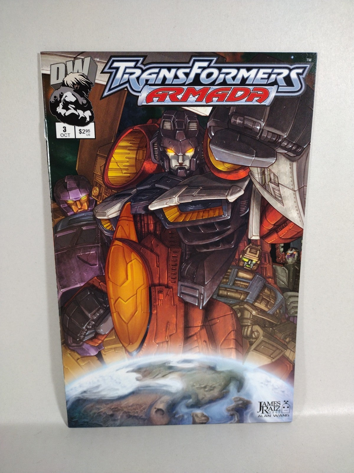 Transformers Armada (2002) DW Comic Lot #1 2 3 4 5 6 8 PREVIEW +Holo-Foil Var