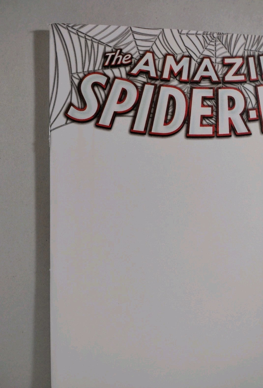 Amazing Spider-Man #1 (2015) Marvel Blank Sketch Variant Cover Comic NM