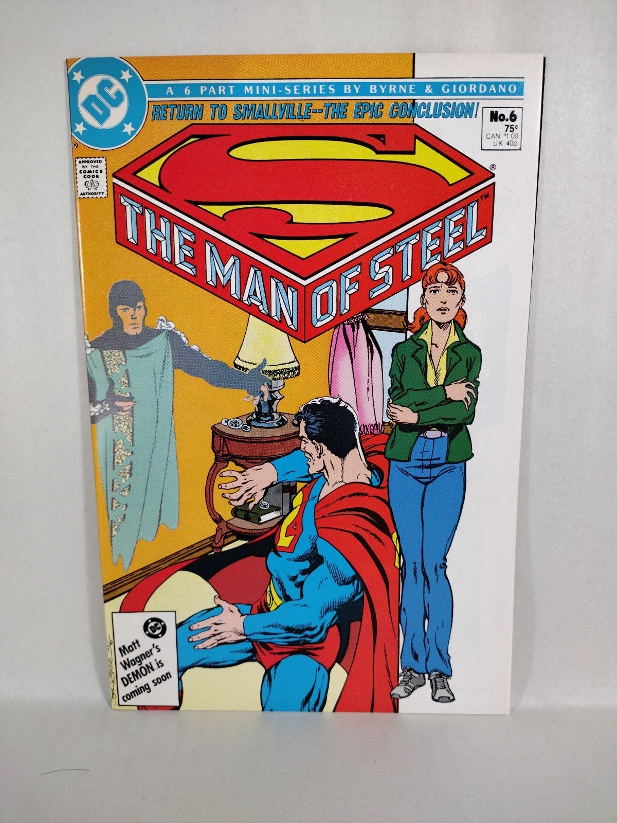 Superman Man Of Steel (1986) Complete John Bryne DC Comic Set #1-6 VF-NM