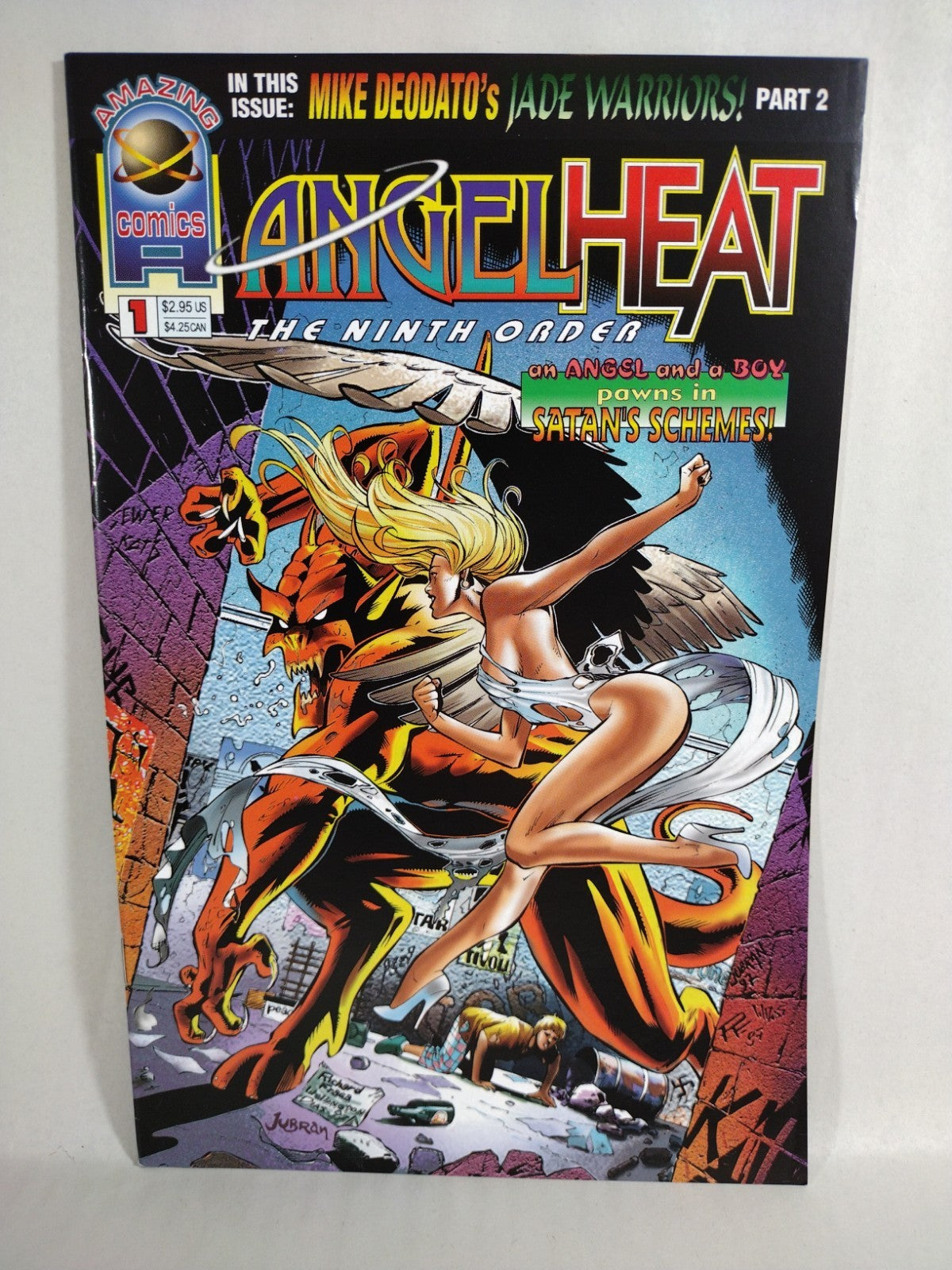 Jade Warriors 1st Appearance Amazing Comic Lot #1-2 Dangerous Secrets Angel Heat