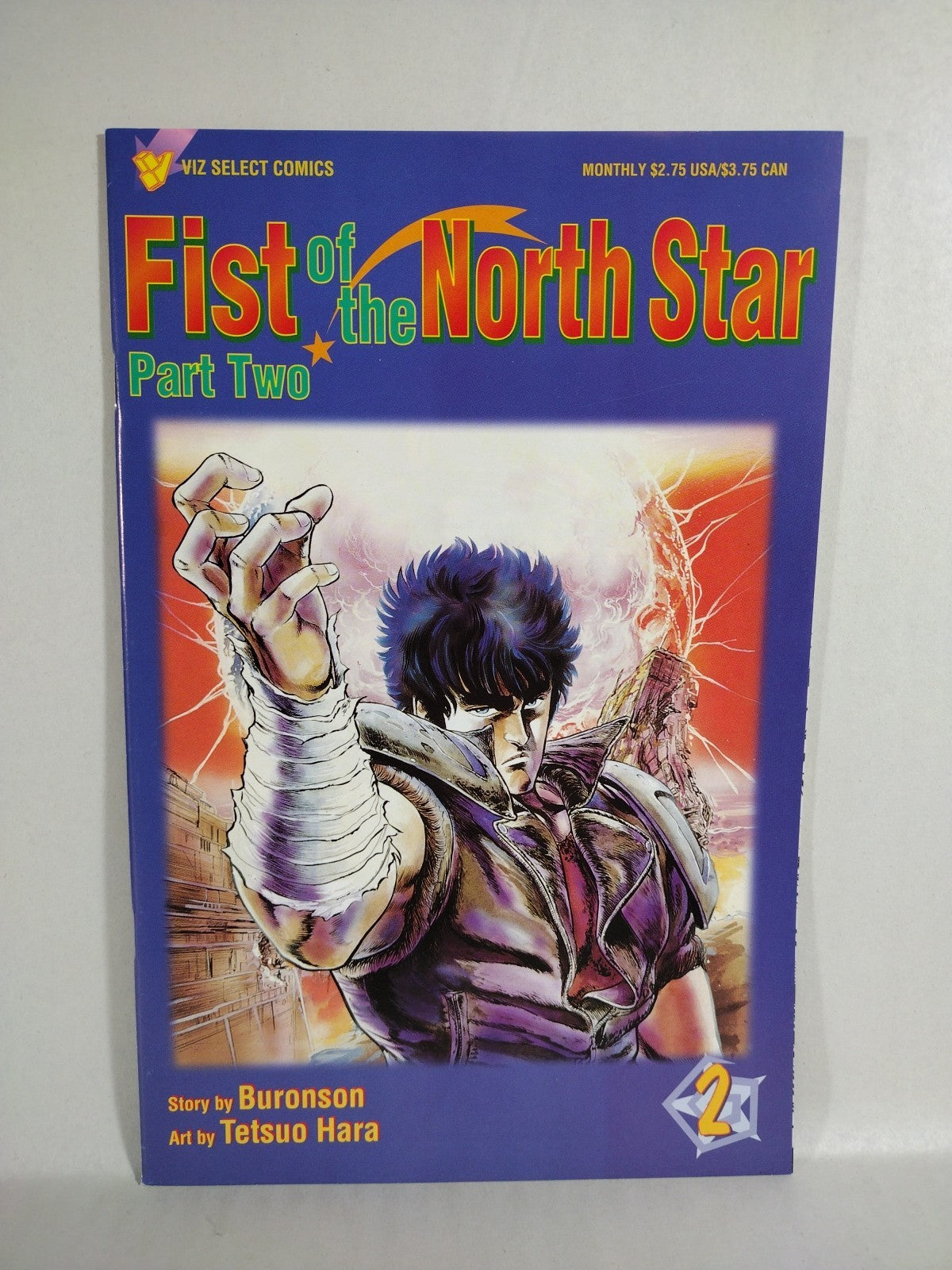 Fist Of The North Star (1995) Part 2 Viz Comic Lot #1 2 3 4 5 6 7 8 VF-NM
