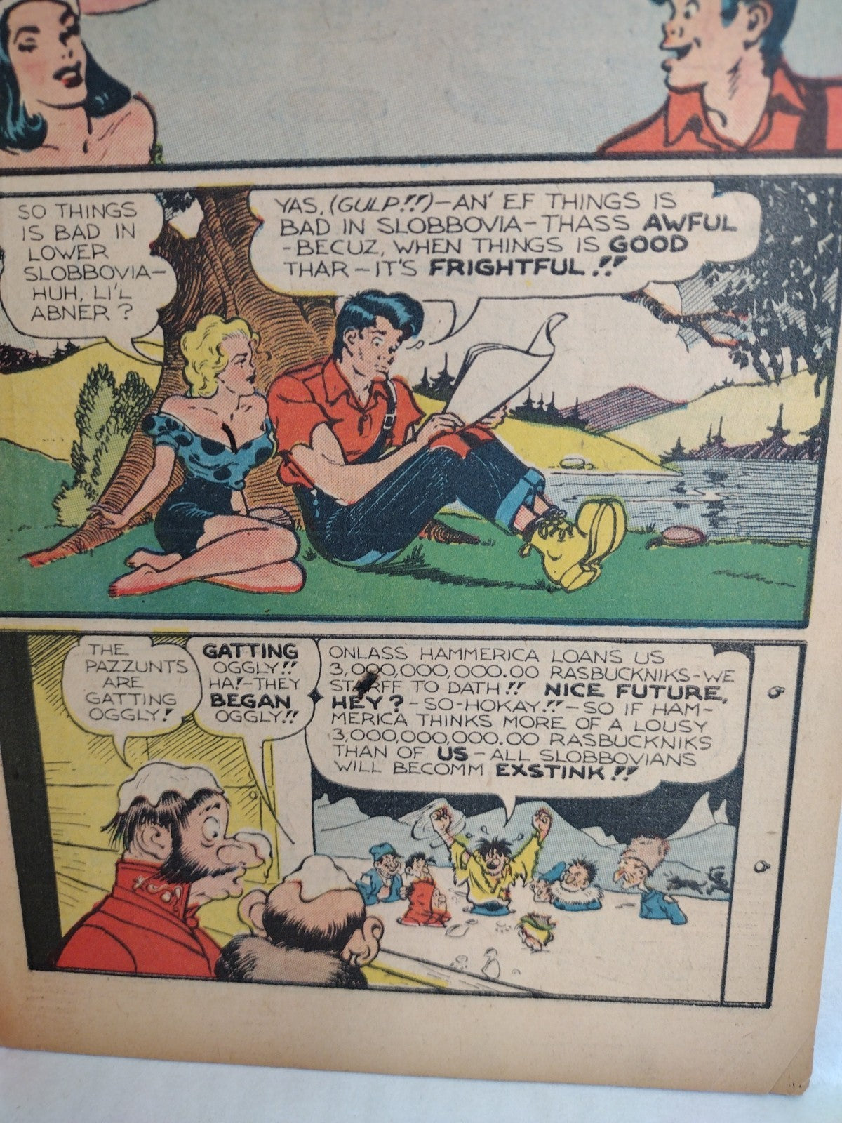 Li'l Abner #73 (1949) Al Capp Golden Age Comic Low Grade