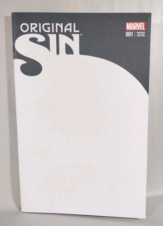 Original Sin #1 (2014) Marvel Comic Blank Sketch Variant Cover New VF