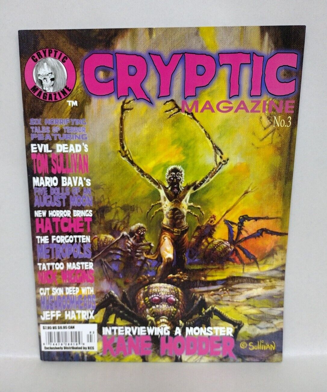 Cryptic Magazine (2005) Dead Dog Comic Lot Set #1 2 3 4 Kidwell Zornrow Vigil