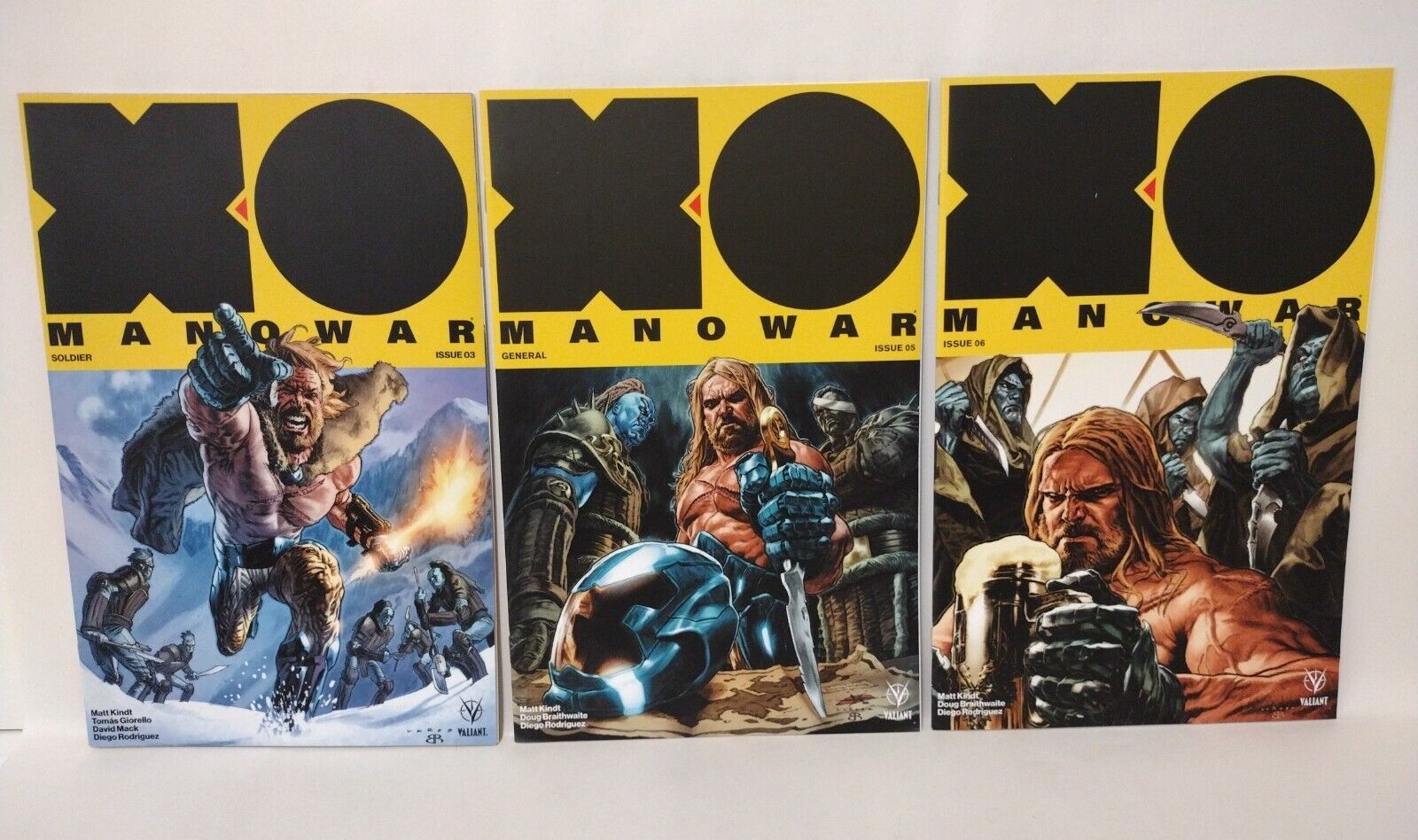 X-O MANOWAR (2017) Vol 4 Valiant Comic lot Set #1-8 10-18 +FCBD Matt Kindt