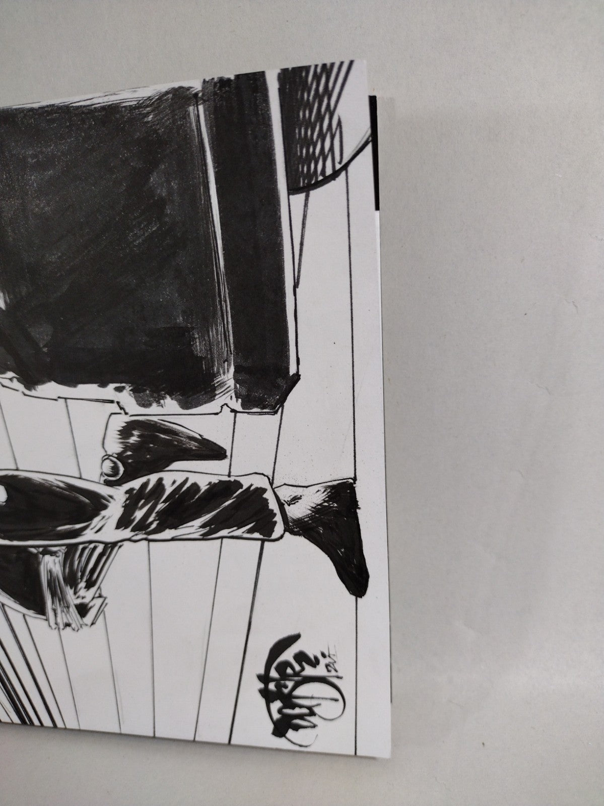 Last Driver #1 (2026) Image Comic Sketch Cover Variant W Original Dave Castr Art