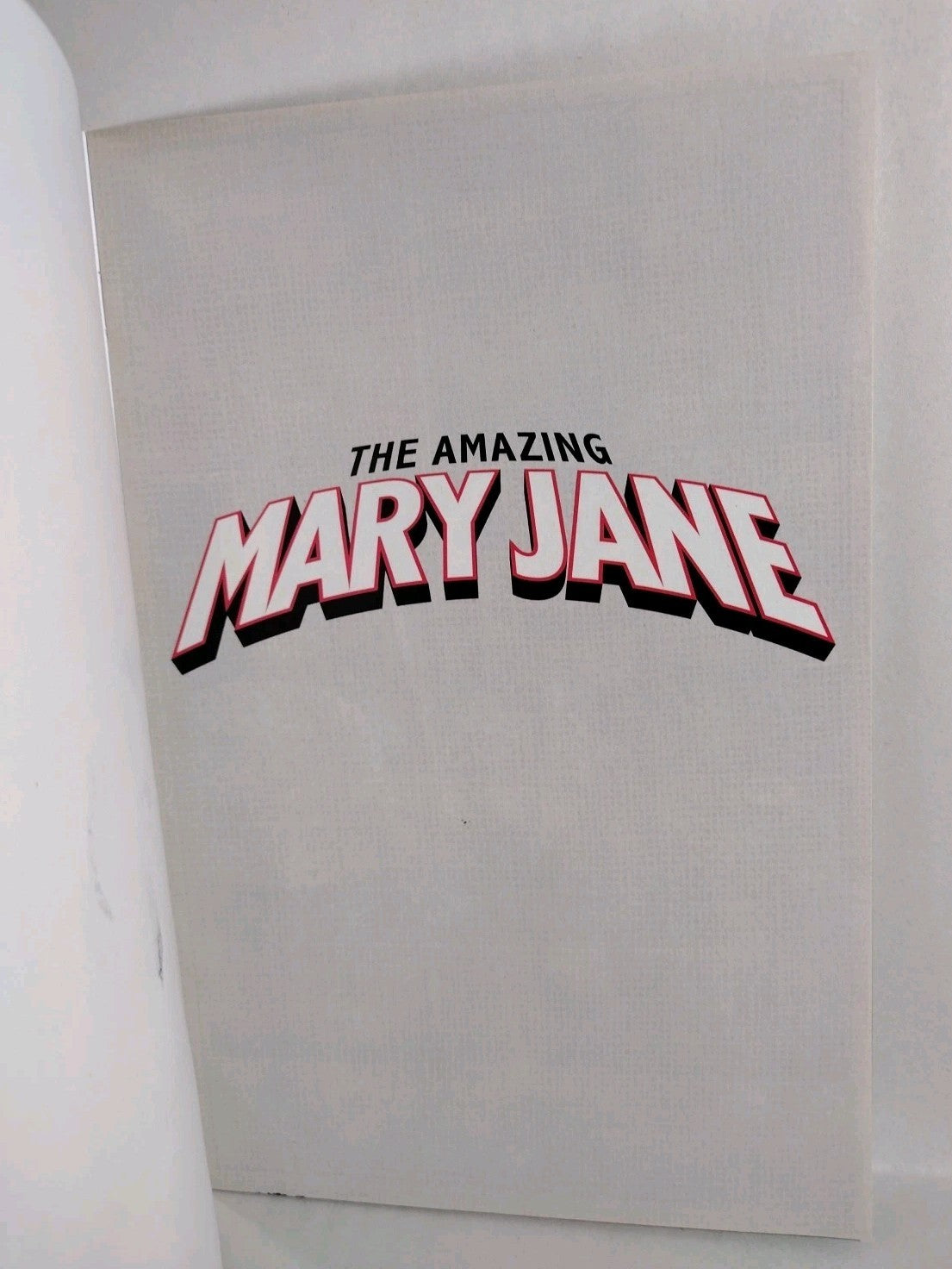 Amazing Mary Jane (2019) Marvel Sketch Cover Variant W Original Dave Castr Art