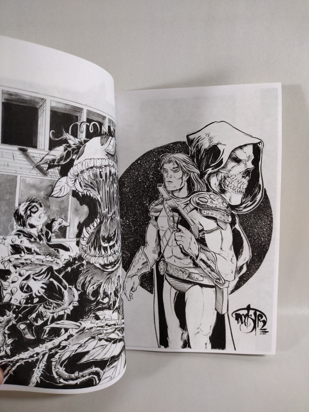 Dave Castr 2026 Sketchbook Ashcan Signed