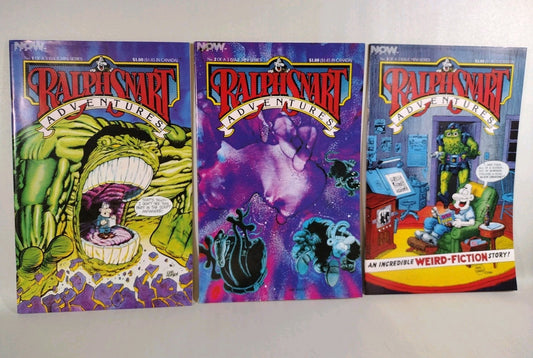 Ralph Snart Adventures (1986) Complete Now Comics Mini-series #1 2 3 VF