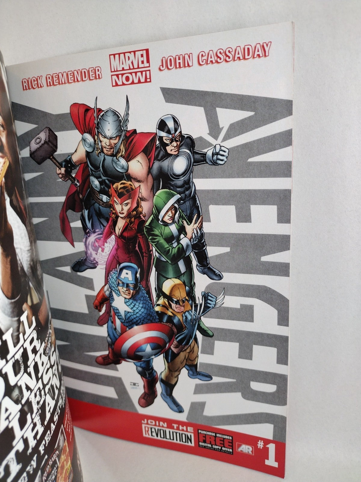 Uncanny Avengers #1 (2012) Marvel Blank Sketch Variant Cover Comic New NM